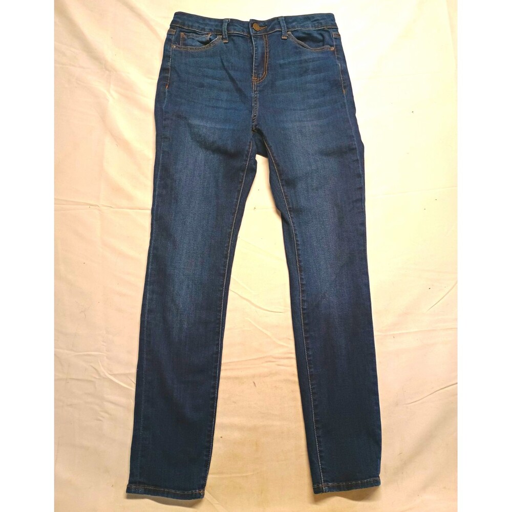 Simple Society Jeans Womens 28 Dark Wash High Rise Skinny Stretch Denim